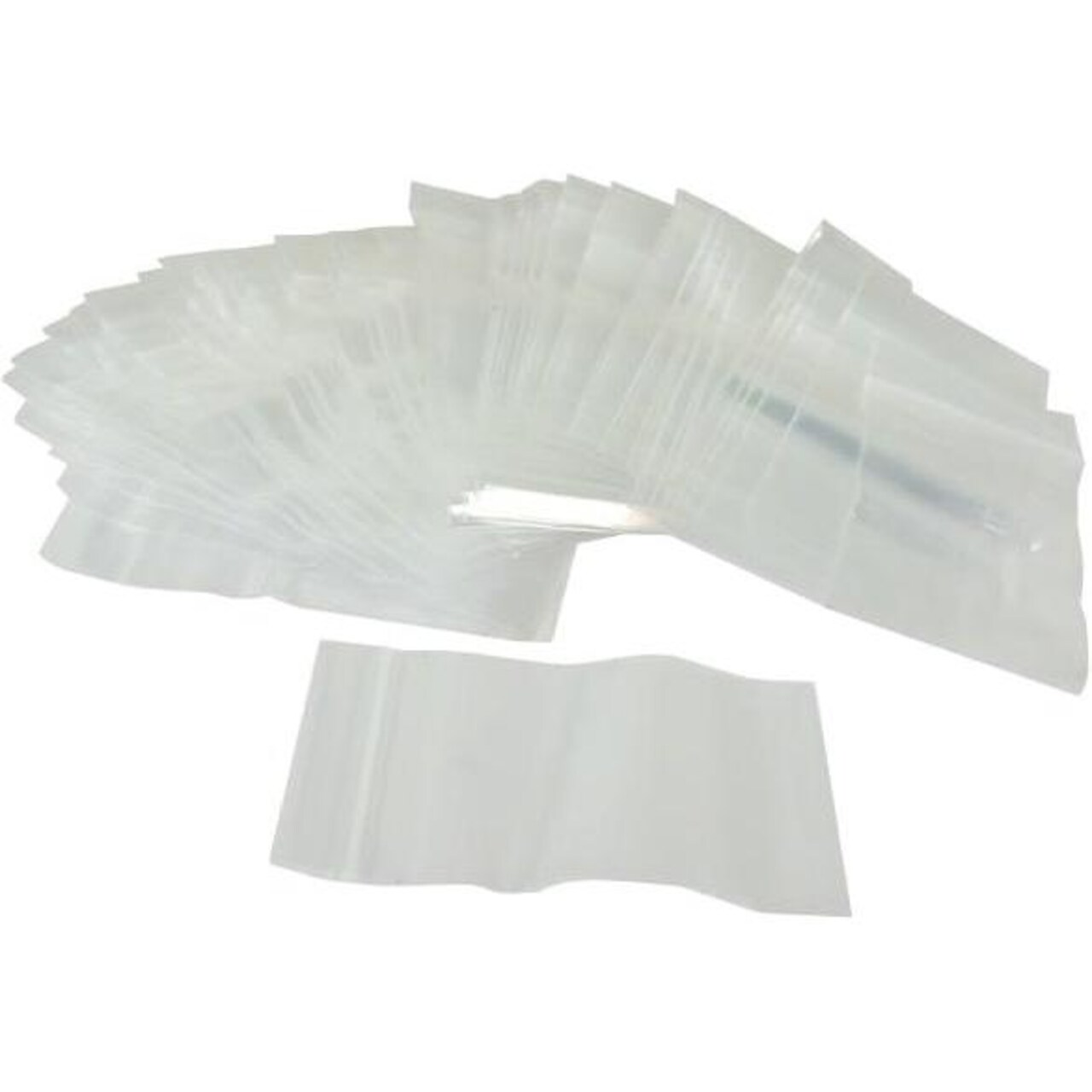 Small resealable polythene bags deals